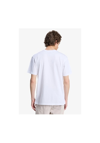 Quiksilver Eqyzt08056-908 Skull Lines Ss Erkek Spor Tişört Beyaz