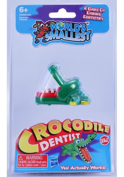 World&apos S Smallest Timsah Dişçide Oyunu, 6 Yaş Ve Üzeri