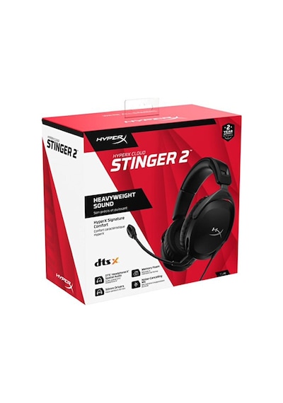 HyperX Cloud Stinger 2 Kablolu Mikrofonlu Kulak Üstü Oyuncu Kulaklığı