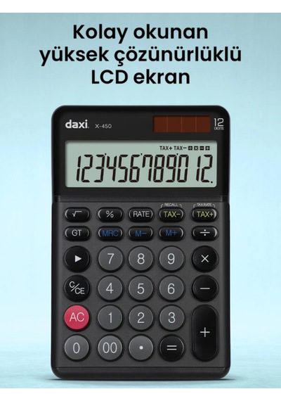 Dx X-450 Siyah Hesap Mak. Siyah