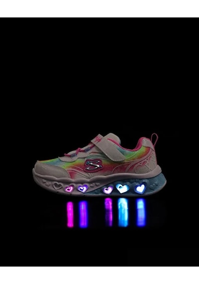 Skechers Kız Çocuk Beyaz Işıklı Spor Ayakkabı Beyaz