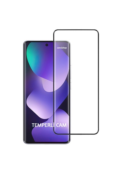 Redmi Note 15 Pro 4g 5g Uymaz Kavisli Edge Ekran Koruyucu Temperli Kırılmaz Cam Parmak Izi Okur