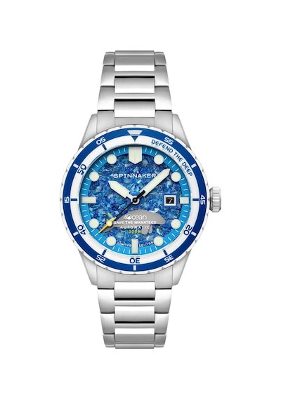 Spinnaker Hass Sp-5172-11 4ocean Limited Edition Otomatik Erkek Kol Saati Metalik Gri