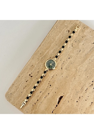 Savior Collection Elora Gold Yeşil Saat