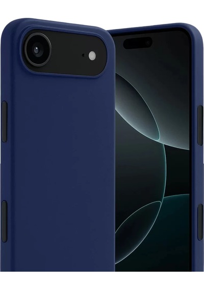 Newface Apple İphone 17 Air First Silikon - Lacivert Çok Renkli
