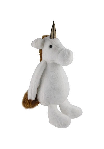 Dada Peluş Oyuncak Unicorn Beyaz 50 Cm Çok Renkli