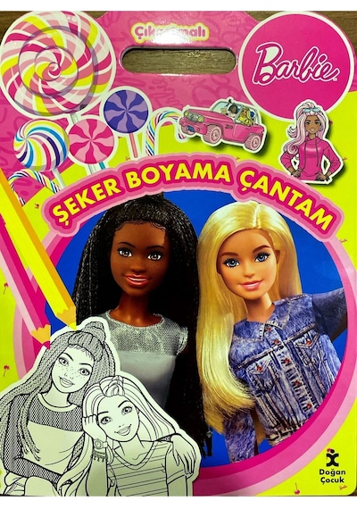 BARBIE ŞEKER BOYAMA ÇANTAM
