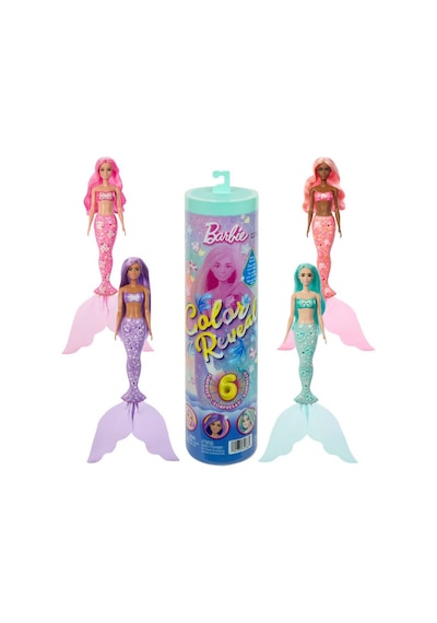 Barbie Color Reveal Renk Değiştiren Bebek Serisi Sürpriz Paket Jm