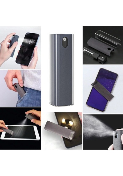 Telefon,tablet Ekranı İçin Kendiliğinden Spreyli Ekran Temizleme Süngeri Çok Renkli