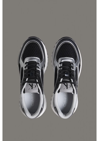 Calvin Klein Hike Runner Bağcıklı File Karışımlı Metalik Kadın Siyah Sneaker Yw0yw02063-01l Siyah Calvin Klein Hike Runner Bağcıklı File Karışımlı Metalik Kadın Siyah Sneaker Yw0yw02063-01l Siyah
