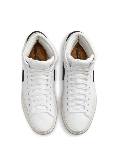 Nike Blazer Phantom Mid Erkek Sneaker Ayakkabı Dar Kalıp Beyaz - 638473054 Beyaz