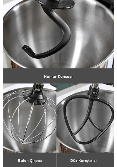 Emsan Maestrochef Stella 5 L 1500 W Hamur Yoğurma Makinesi