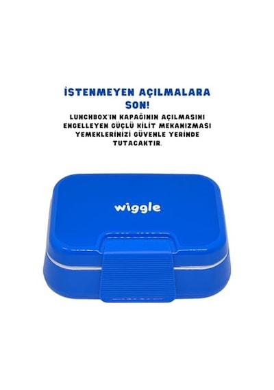 Bento 1030ml Lunchbox Tek Katlı 2 Bölmeli Paslanmaz Çelik Sefer Tası Yemek Kutusu