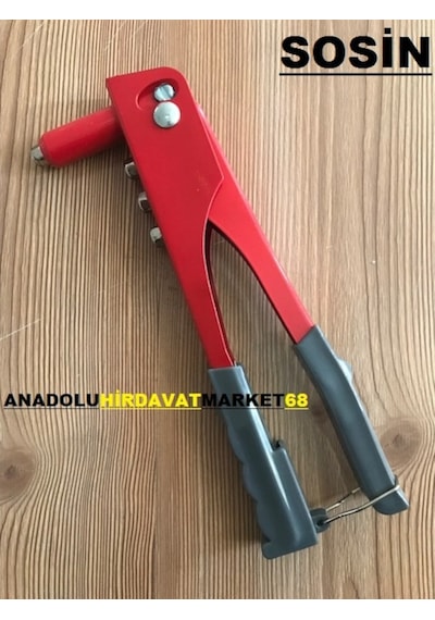 Sosin Perçin Tabancası 240Mm Yedek Perçinli Perçim Tabanca