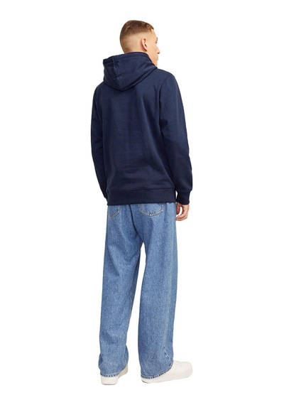 Jack & Jones 12261670 Erkek  Lacivert Sweatshirt