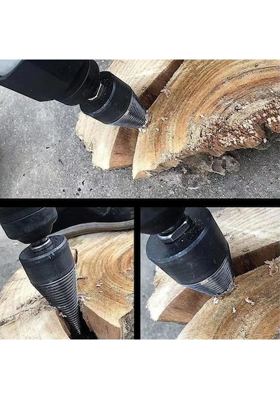 6162 Ahşap Şöminelik Odun Kütük Ayırma Yarma Matkap Ucu 49 Mm