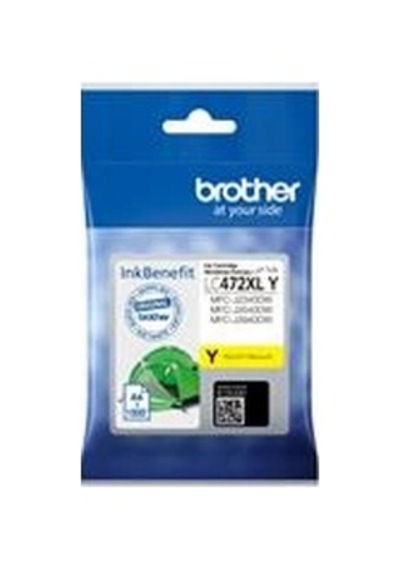 Brother Lc472xly Yellow Sarı Kartuş Mfc-j2340-j3540-j3940 1.500 Sayfa Kdo