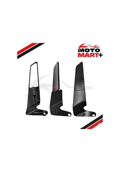 Sym Jet14 Küçük Boy Karbon Desenli Katlanır Ayna H2 Mr1324