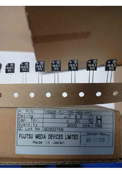 Cs92e0j10rm88h U Fujıtsu Kondansatör 34 Adet