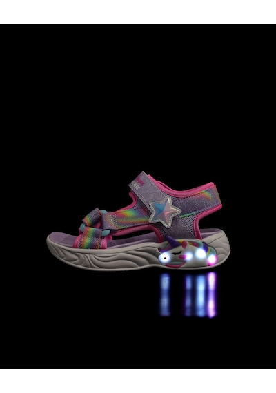 Skechers Unıcorn Dreams Sandal-dreamy Unıcorns Büyük Kız Çocuk Mor Işıklı Sandalet 303107l Lvmt