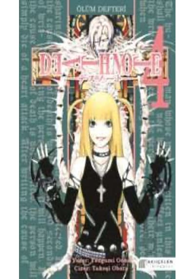 Death Note 1-2-3-4-5 Manga Seti 5 Kitap / Ölüm Defteri / Anime-manga Sticker Ve Kartpostal