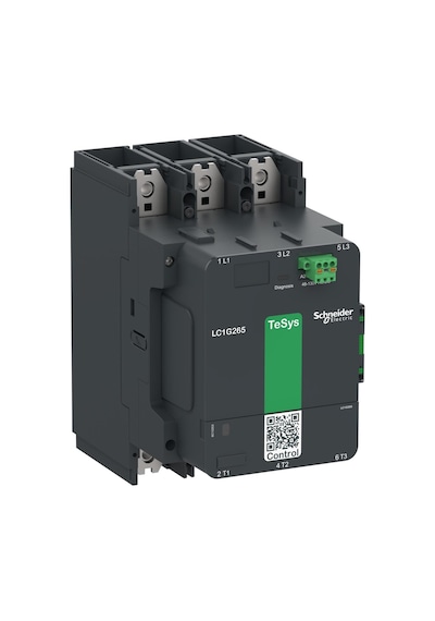 Schneider,132KW 265A 3P  TeSys Stnd.Kontaktör (LC1F265M7)