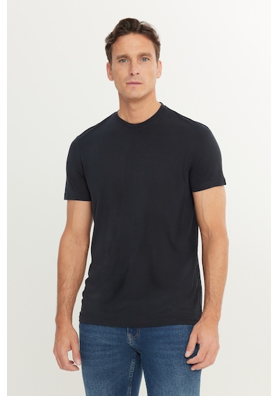 AC&Co / Altınyıldız Classics Erkek Antrasıt Yumuşak Dokulu Slim Fit Dar Kesim Bisiklet Yaka Tişört Antrasit AC&Co / Altınyıldız Classics Erkek Antrasıt Yumuşak Dokulu Slim Fit Dar Kesim Bisiklet Yaka Tişört Antrasit