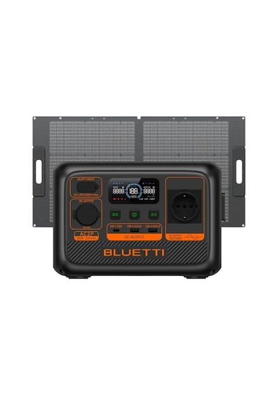 Bluetti Ac2p 230.4wh + Bluetti 100w Güneş Paneli Taşınabilir Güç Kaynağı