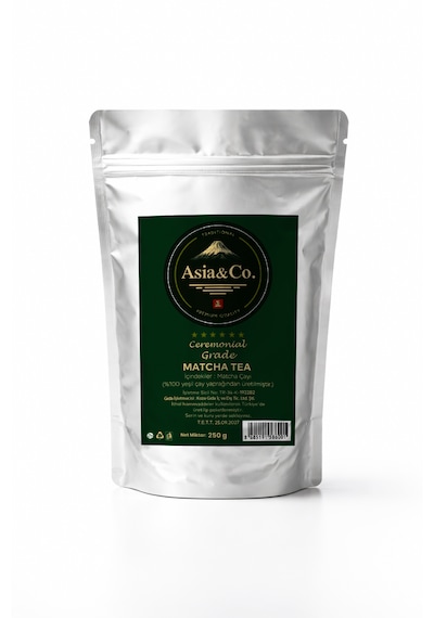 Asia&co Ceremonial Grade Matcha 250g %100 Saf Japon Matcha