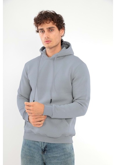 Mnk Baby & Kids Erkek Sweatshirt Pamuklu Standart Fit Normal Kesim İçi Polarlı 3 İplik Kapüşonlu Gri Mnk Baby & Kids Erkek Sweatshirt Pamuklu Standart Fit Normal Kesim İçi Polarlı 3 İplik Kapüşonlu Gri