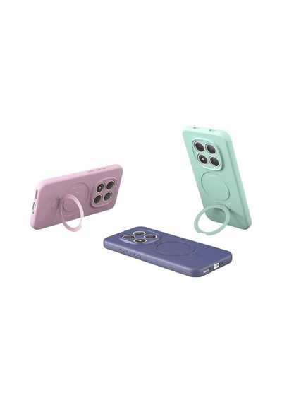 Redmi Note 15 Pro 5g Regal Magsafe Standlı Kapak - Lila İtdark55074