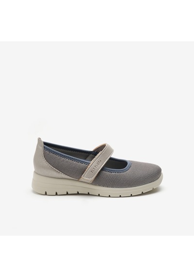 6012 Grey Babet Kadın 27 B87 Sx Carema Fly Flot Cloth Slipper Cloth