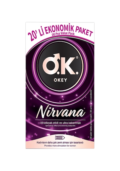 Okey Klasik Prezervatif 10'lu + Nirvana Prezervatif 20'li Okey Klasik Prezervatif 10'lu + Nirvana Prezervatif 20'li