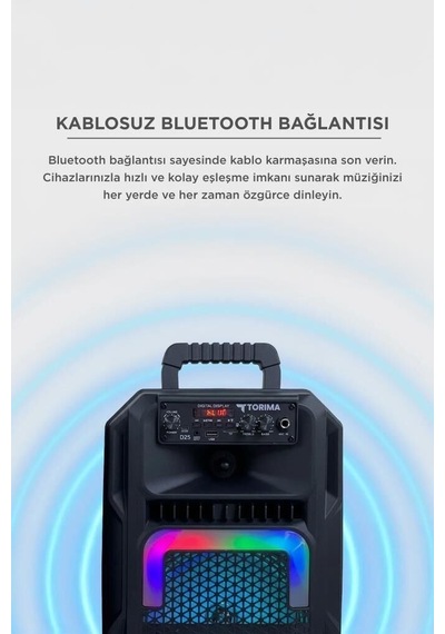 Özel Seri Bluetooth Hoparlör D25 Siyah Eğlence Aleti Mikrofon Set Aktivite Seti