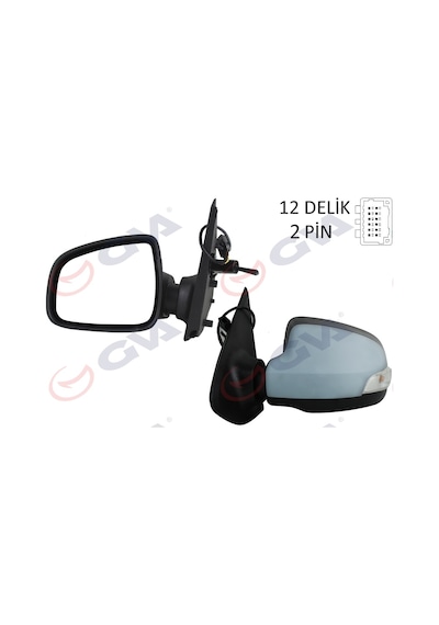Gva Dış Dikiz Aynası Sol Symbol-sandero 13 1 Mekanik Sinyalli Astarlı Konveks 2 Fiş IS00-GVA 1014251