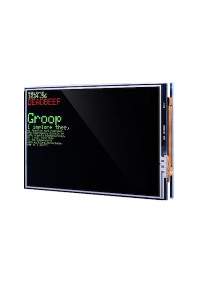 Arduino Uno R3 3.5" Tft Lcd Ekran Modül Resiztif