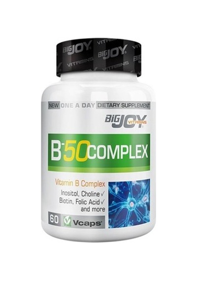 Bigjoy Vitamins B-50 Complex 60 Kapsül