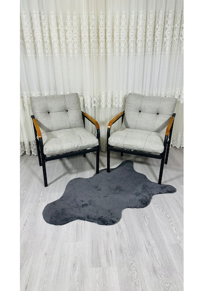 Madame Home Leylak Balkon, Bahçe,teras,cafe - Salon - Metal Kanepe Koltuk Takımı 1-1 Açık Gri Madame Home Leylak Balkon, Bahçe,teras,cafe - Salon - Metal Kanepe Koltuk Takımı 1-1 Açık Gri