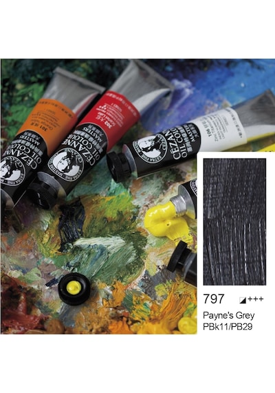 Bigpoint Cezanne Extra Fine Yağlı Boya 45 Ml Payne's Grey 797 6'lı Kutu