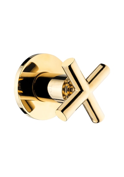 Tema Cross Ankastre Stop Valf Gold 69226 Altın