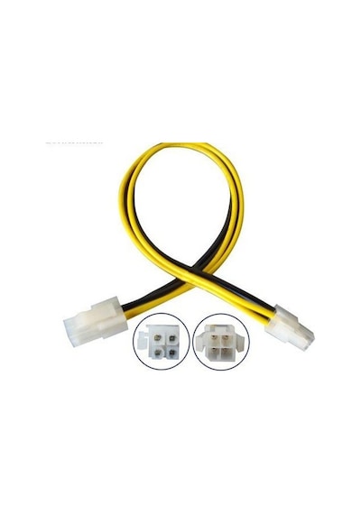 Power Çevirici - Cpu - 4 Pin - Erkek - Dişi - 20 Cm