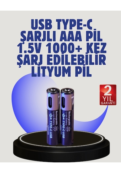 Mey İthalat Gelişmiş Güvenlik Özelliklerine Sahip Aaa Lityum Pil Korumalı Ve Sağlam Tasarım