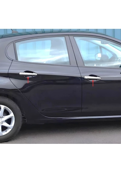 Ebal Otomotiv Citroen C4 PICASSO Krom Kapı Kolu 4 Kapı 2006 Üzeri P. ÇELİK