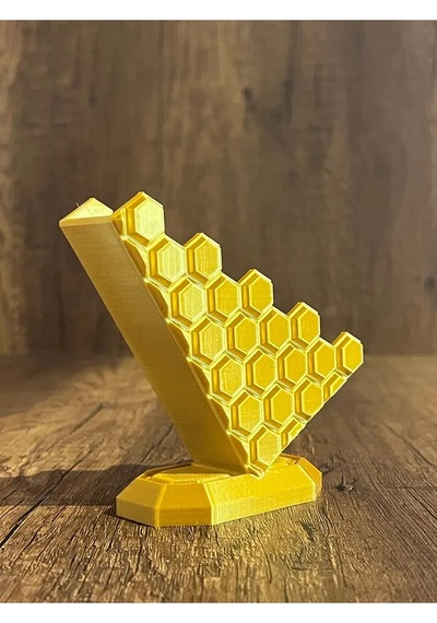 Modern Altıgen Kartvizitlik - Gold