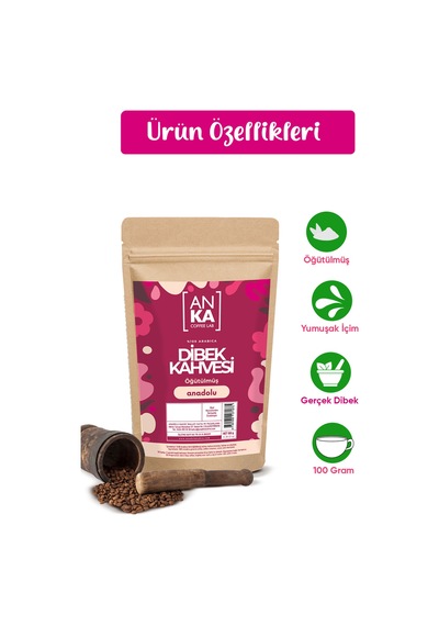 Kahvesi Türk Dibek Kahvesi 100 Gram Gerçek Dibek Tadı Türk Kahvesi