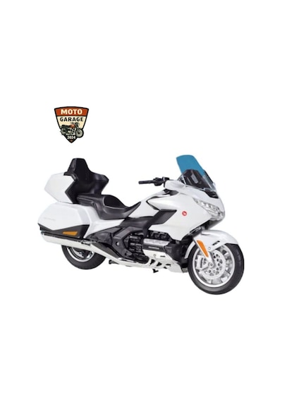 2020 Honda Goldwing Beyaz 1:12 Diecast Motosiklet Model