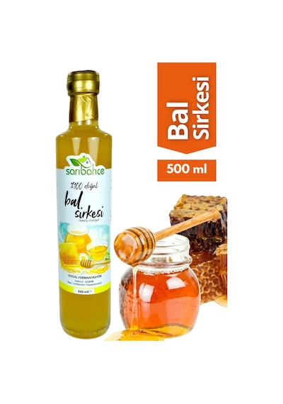 Bal Sirkesi 500 Ml - Organik Doğal Fermantasyon
