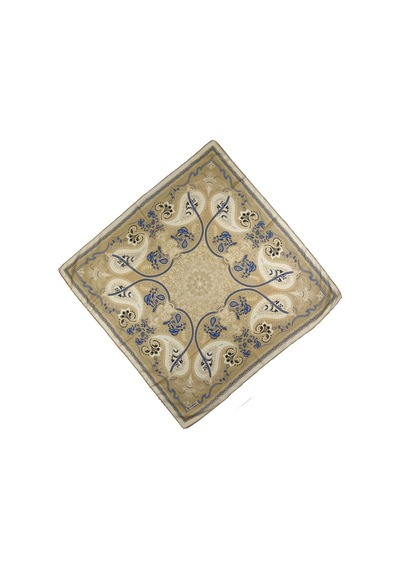 Mim Eşarp - Akmoda Soft Pamuk Eşarp - Açık Taba 90x90 Cm