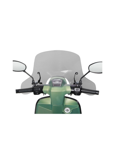 Gp Kompozit Lambretta V125 / V200 2021-2023 Uyumlu Ön Cam Füme 43 Cm