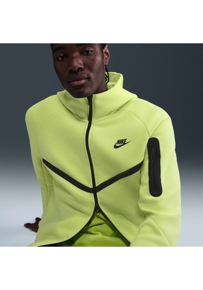 Niketech Fleece Windrunner Tam Fermuarlı Kapüşonlu Üst-sportxoutlet Yeşil